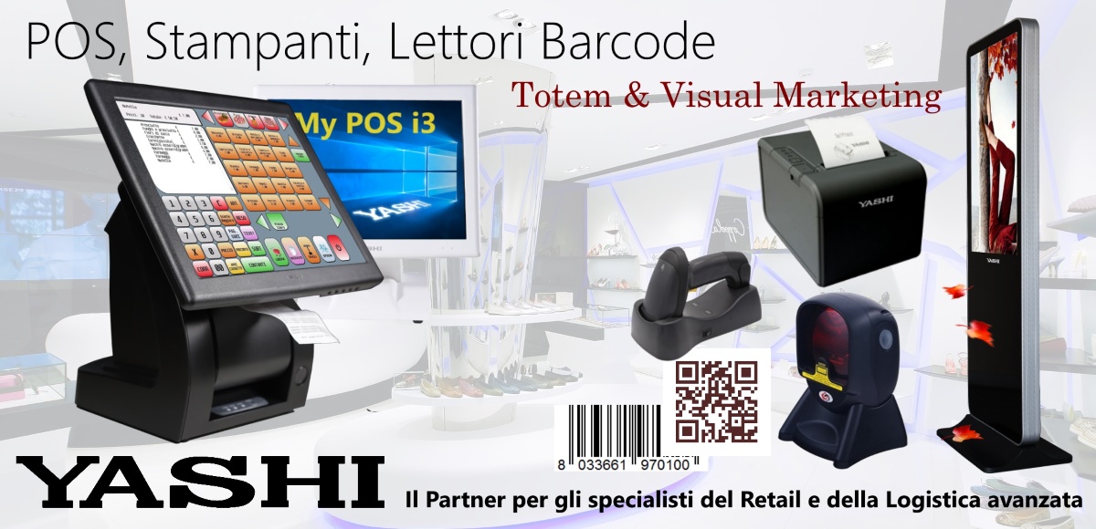 pos scanner barcode stampanti termiche